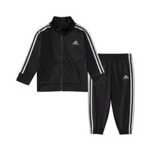 NWT ADIDAS Baby Tracksuit Set In Black Sizes 12M, 18M And 24M